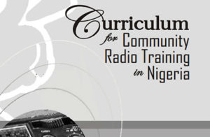 Curriculum for Community Radio Training in Nigeria